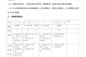 篮球训练计划整套定制怎么写的